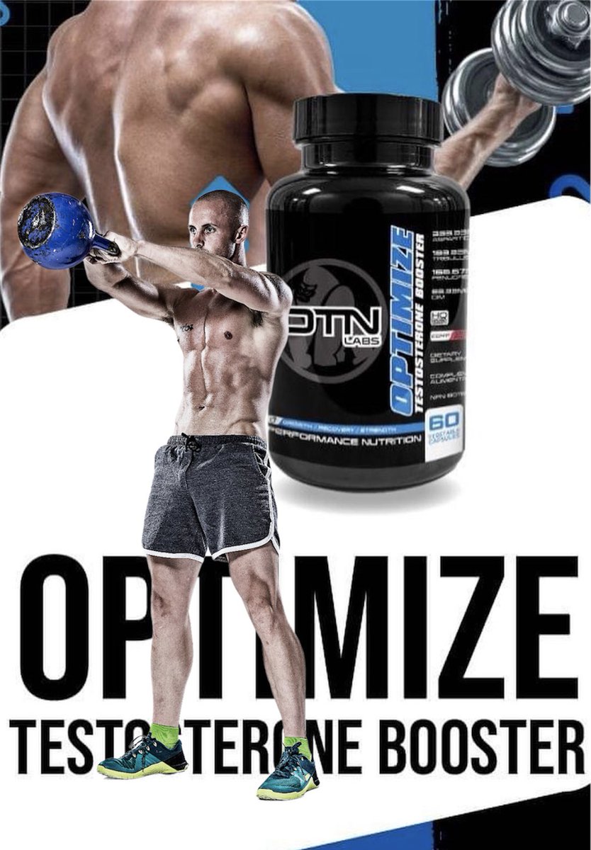 NEW! OPTIMIZE TEST BOOSTER by DTNLabs.com Boost Energy. Testosterone helps boost energy and motivation, fighting fatigue and brain fog.