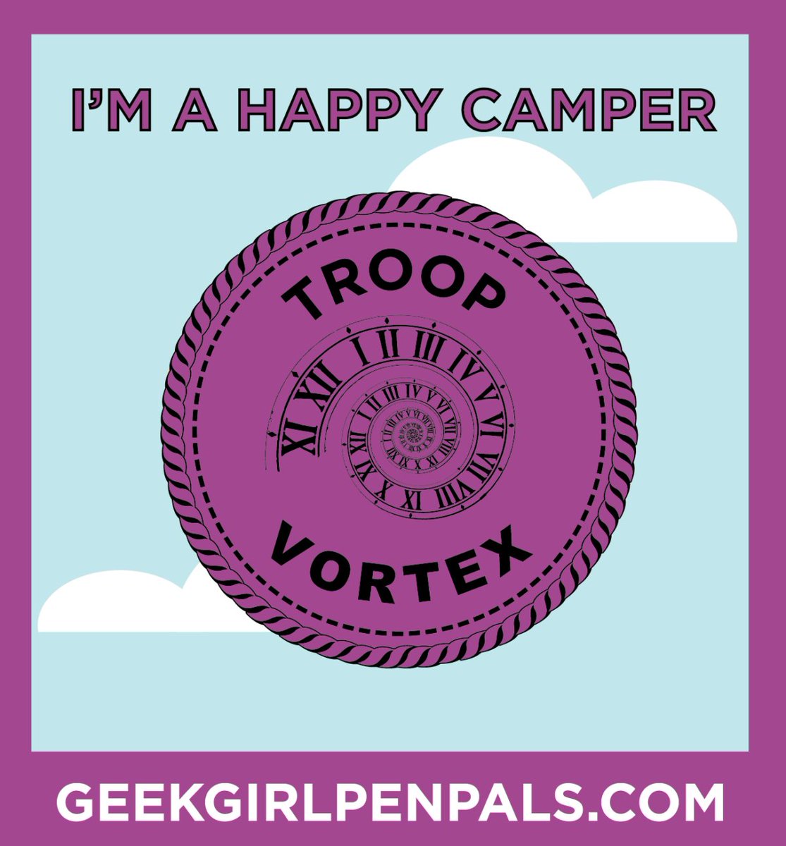 Kemeah520's tweet photo. This is your warning now:
My posts for the rest of the week will
Wibbly Wobbly Timey Wimey @IGGPPCamp themed (also s'mores)
#IGGPPCamp #TroopVortex #IGGPPC https://t.co/m6uGhQYMEq