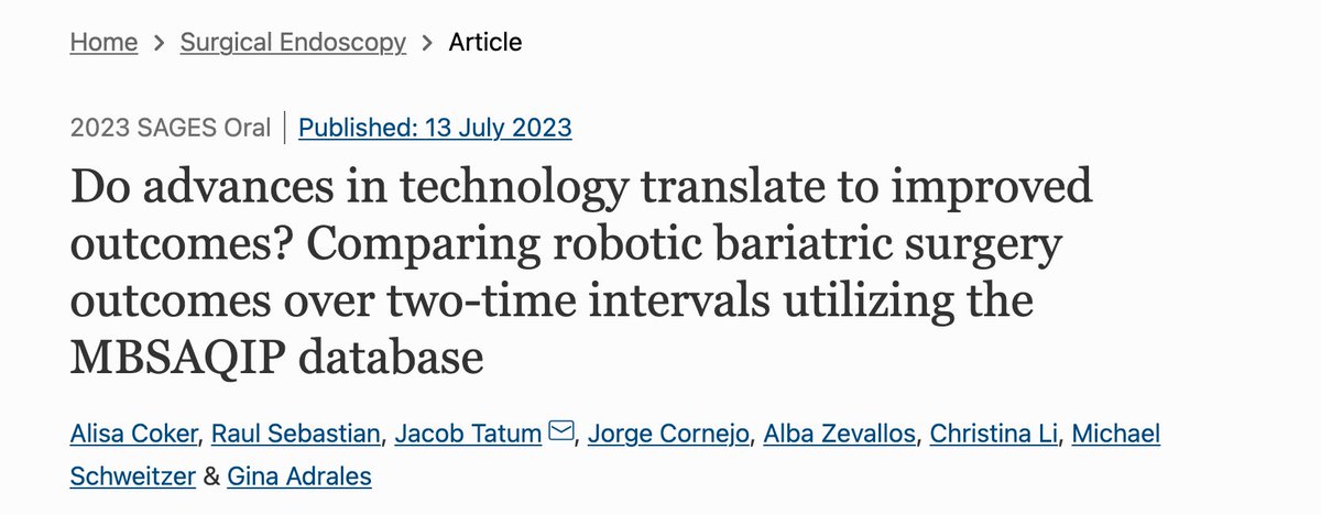 AZevallosMD's tweet photo. I am pleased to share some of our recent publications with my mentors and colleagues from LifeBridge Health, Johns Hopkins Medicine, and my peers from Peru 🇵🇪. I am grateful for the opportunity to work with them and to acquire new knowledge in surgery and research. https://t.co/OePMkjBVsN