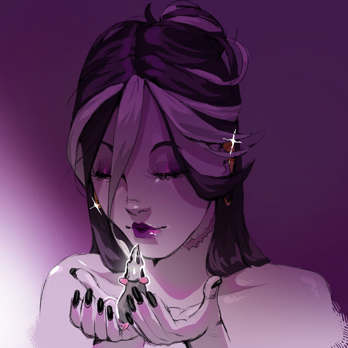 my darling girl Laudna and sweet boy Patê #CriticalRole #criticalrolefanart #CriticalRoleArt #Laudna #PatêdeRolo
