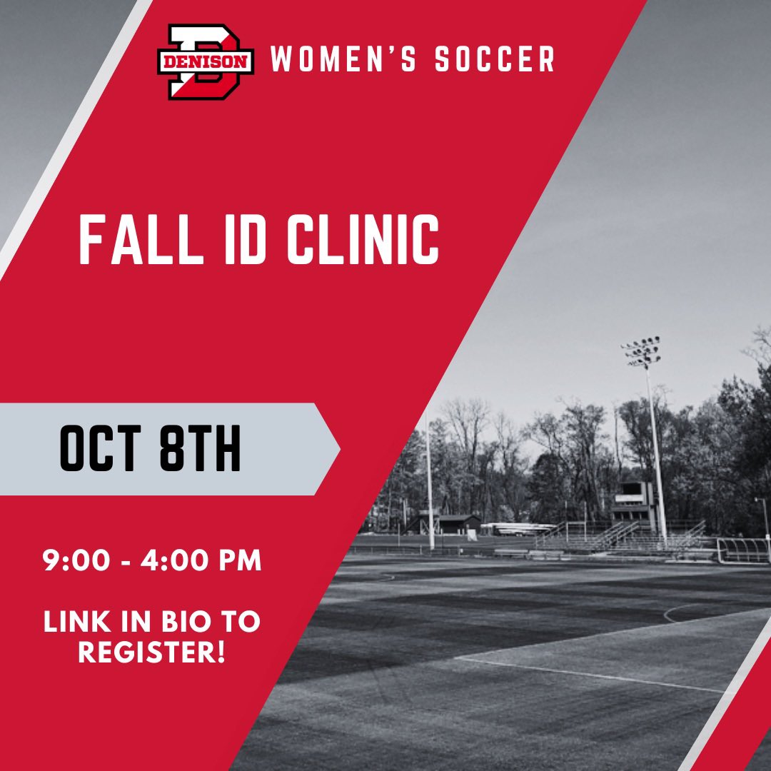 We’d love to see you at our fall ID Clinic!