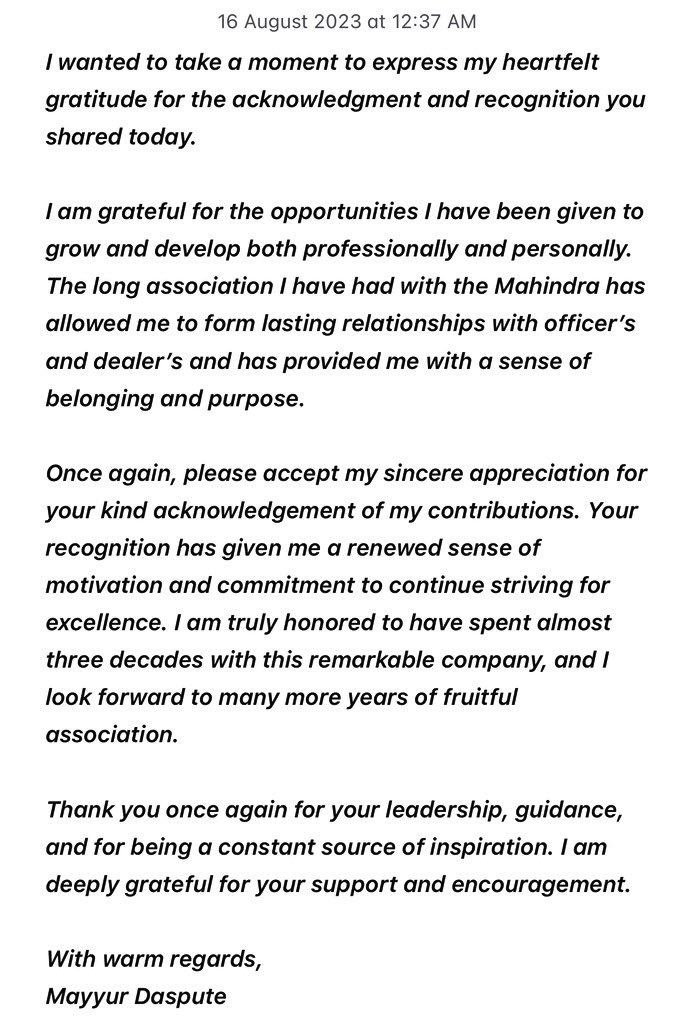 mayurdaspute's tweet photo. Sir, @rajesh664 &amp; @hsikka1 Thank you !!!

#MahindraTractors #Mahindra #Mahindrarise

@MahindraRise https://t.co/JpUdZZLQqI