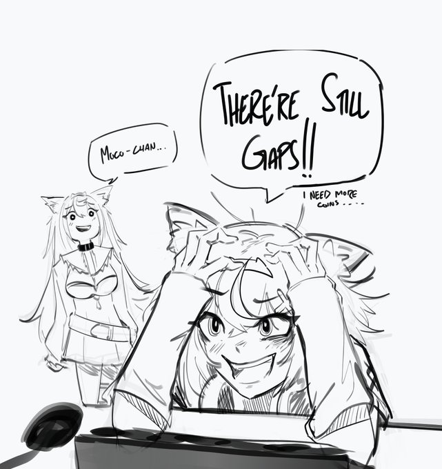 We've lost Mococo to the gacha... 
