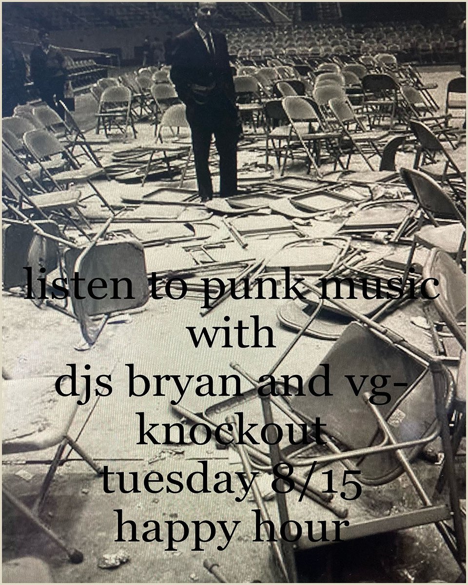 knockoutsf's tweet image. PUNK ROCK HARDCORE VINYL HAPPY HOUR TODAY AND LIVE ROCK N' ROLL PARTY TONIGHT AT THE KNOCKOUT • GRAB YER MONEY BELT, YOUR CREDIT CARDS AND YOUR SHINY DANCING SHOES AND MAYBE A LIGHT COAT AND LET THE GOOD TIMES ROLL! instagram.com/theknockoutsf/