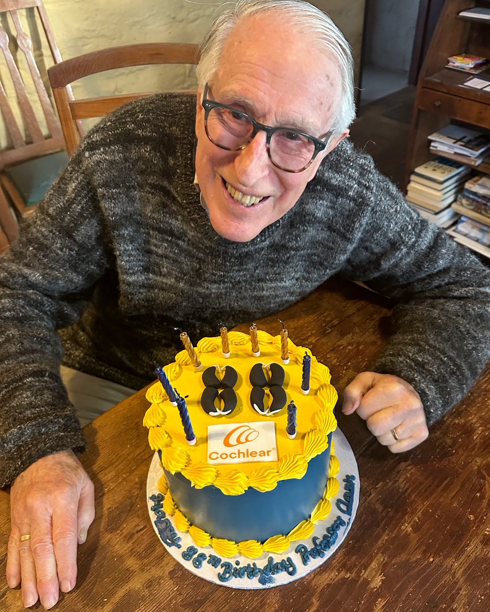 Happy 88th Birthday, Professor Graeme Clark! 🎂

Join us in wishing this incredible innovator a day filled with joy, laughter, and lots of cake!

#HearNowAndAlways #Cochlear #CochlearImplant #HearingLoss