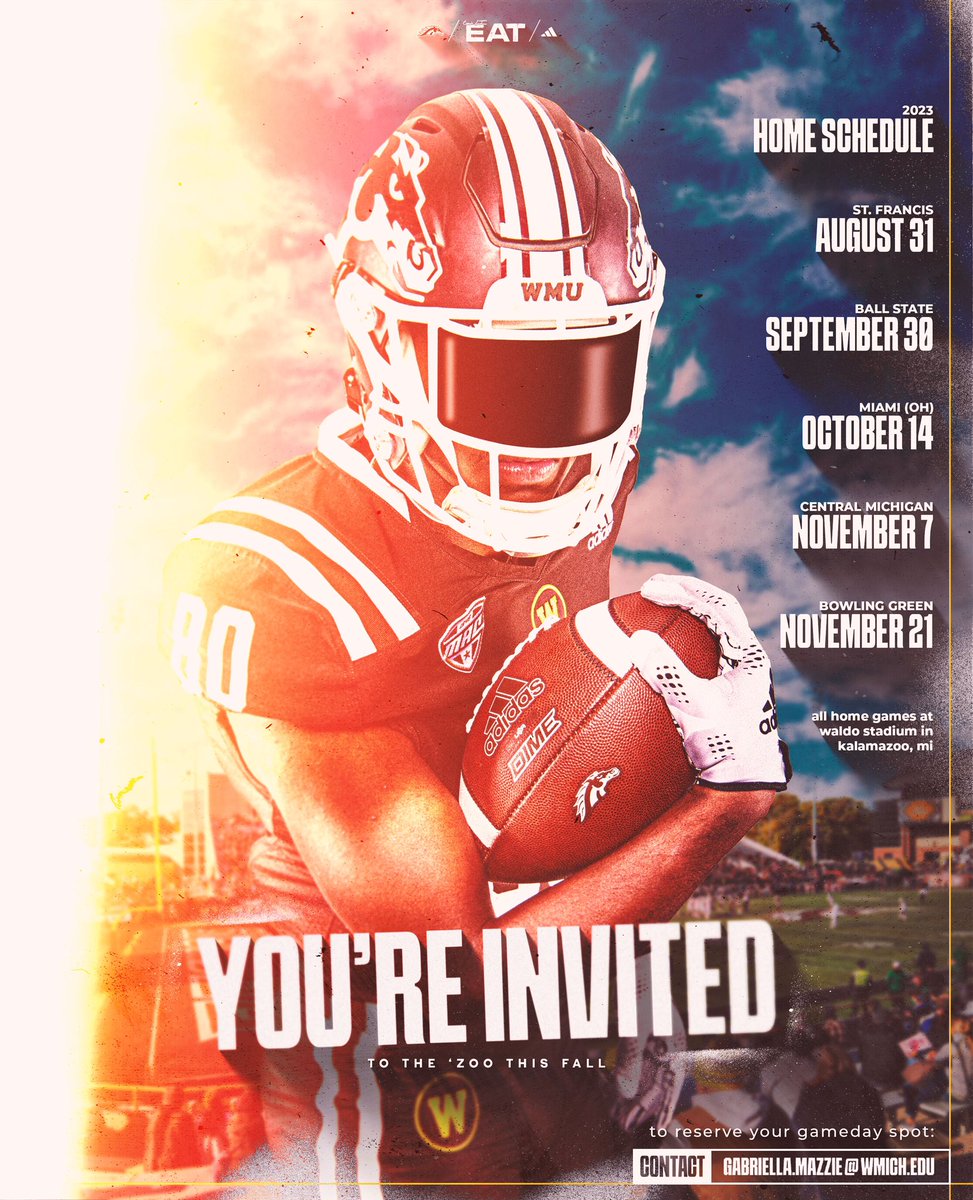 JoeDurkinWMU's tweet photo. COME SEE WHAT THE ZOO HAS TO OFFER ‼️🐎 #EAT #WelcomeToTheZoo https://t.co/08BjmvEwet