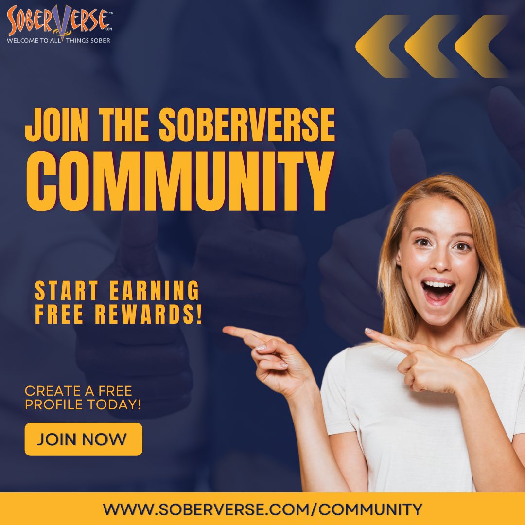 Join the Soberverse community and earn Sobercoin rewards that you can spend on your unique path to recovery. Sign up today at soberverse.com/community and start reaping the benefits! #recoverycommunity #cryptocurrency #recoverylife