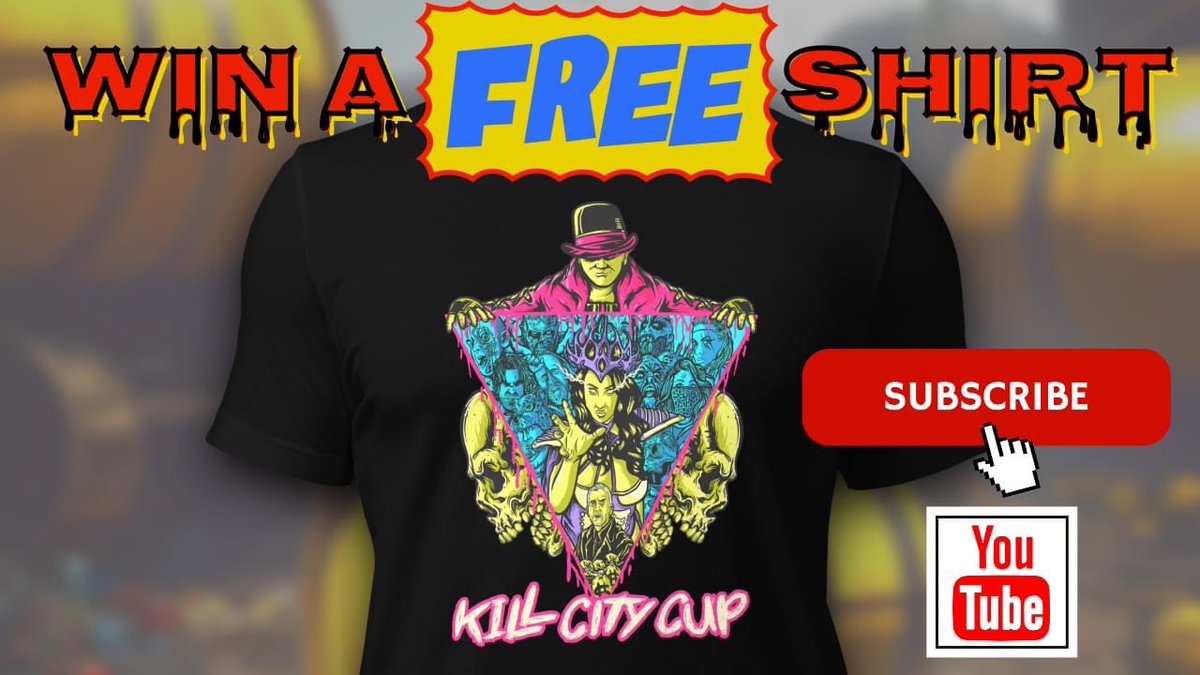killcitycup's tweet photo. Contest Ends This Week ⚠️⚠️
⚡️⚡️ Subscribe &amp; Comment ⚡️⚡️

https://t.co/z17yNaAA3Z

#KillCityCup #ContestGiveaway #prize https://t.co/vkOoPb2fPY
