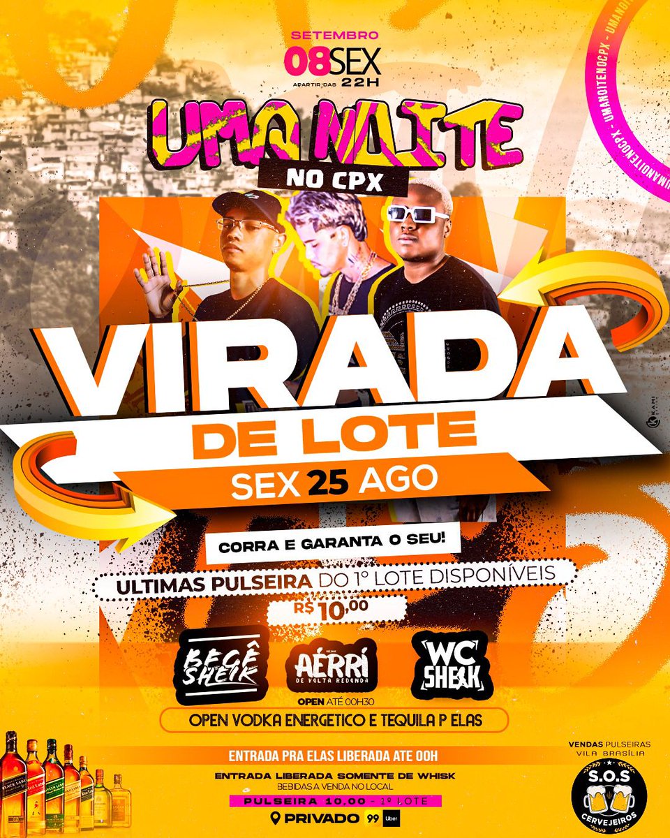 Tá chegando, quem não comprou sua pulseira ainda dá Tempo..🥳🗼