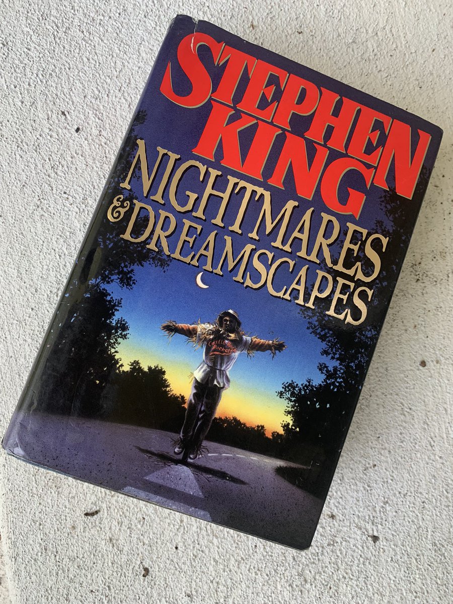 schatesyou's tweet photo. Jumping into another @StephenKing short story collection! #stephenking #constantreader https://t.co/TJbAJgm5ub