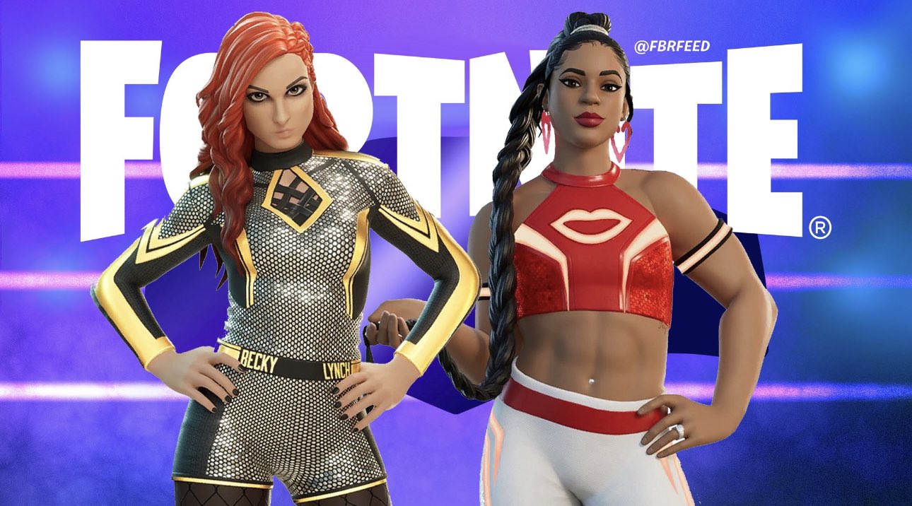 WWE x Fortnite: Bianca Belair and Becky Lynch 🔥 #wwefortnite #beckyly, Bianca Belair In Fortnite