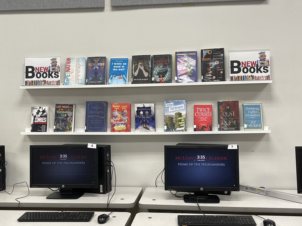 McLeanHSLibrary tweet picture