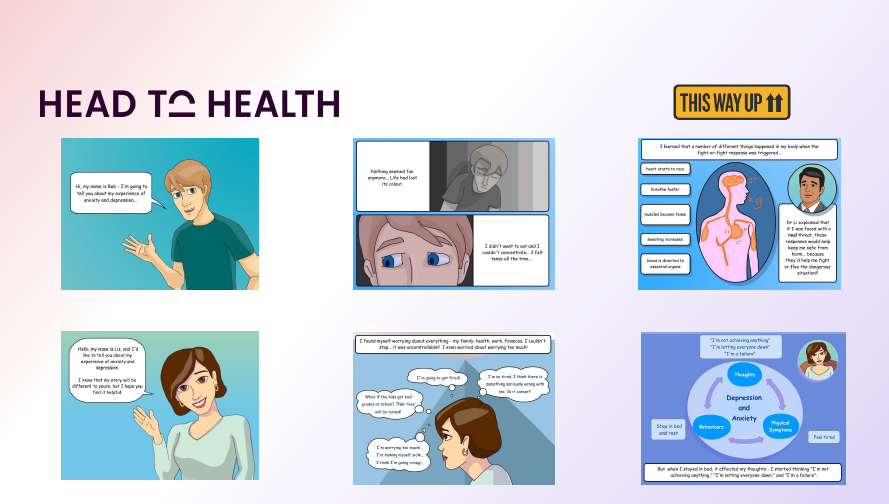 thiswayupau's tweet photo. Today we're at the Mental Health Services (TheMHS) Conference in Adelaide to present on hybrid therapy with Canberra Head to Health. We'll be discussing the use of blended care to expand access to treatment. We hope to see you there! @themhsorg #headtohealth #therapyondemand https://t.co/ZMcHDA7fpu
