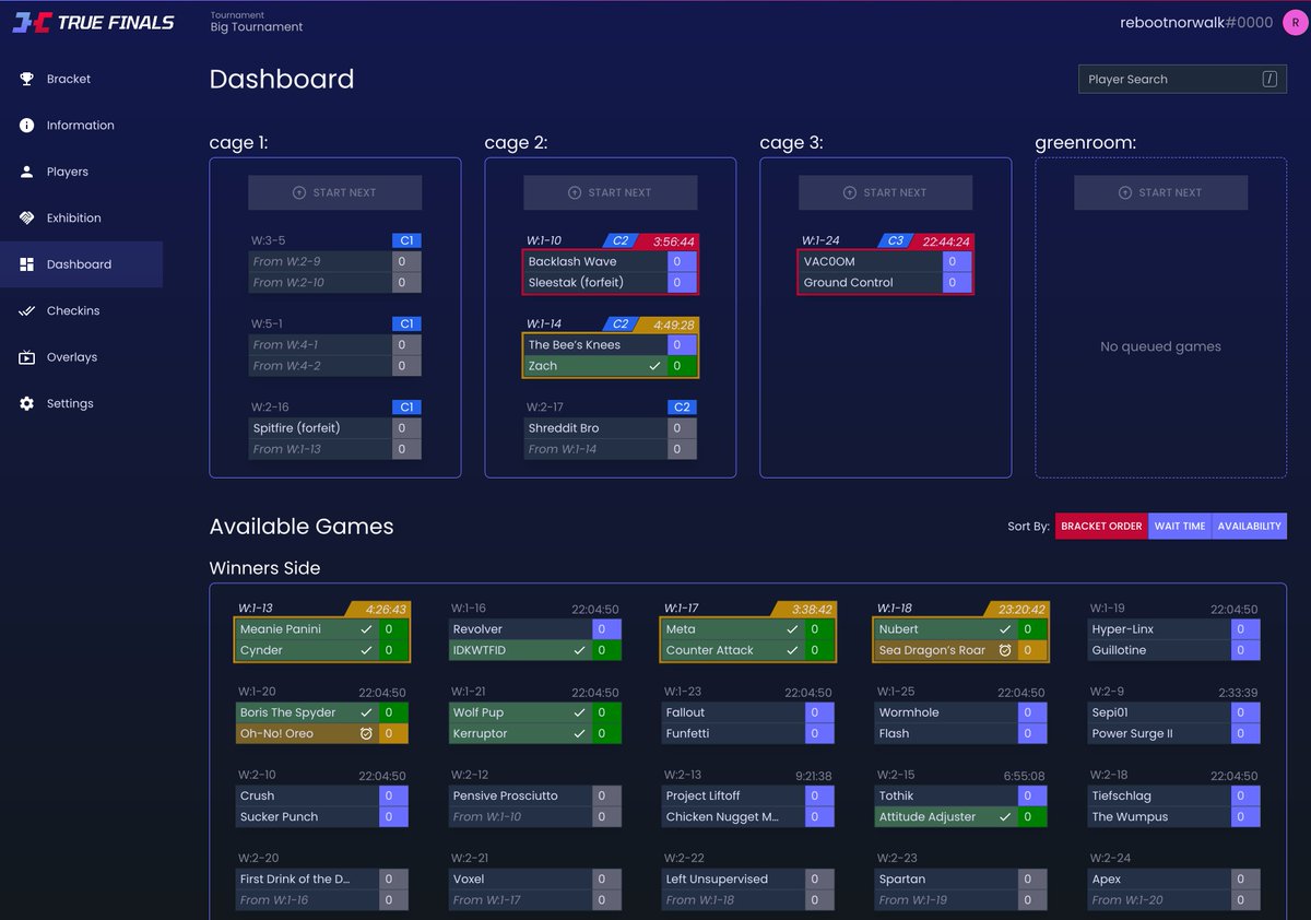 truefinals's tweet photo. Location / setup dashboard https://t.co/uIxWMAetqq