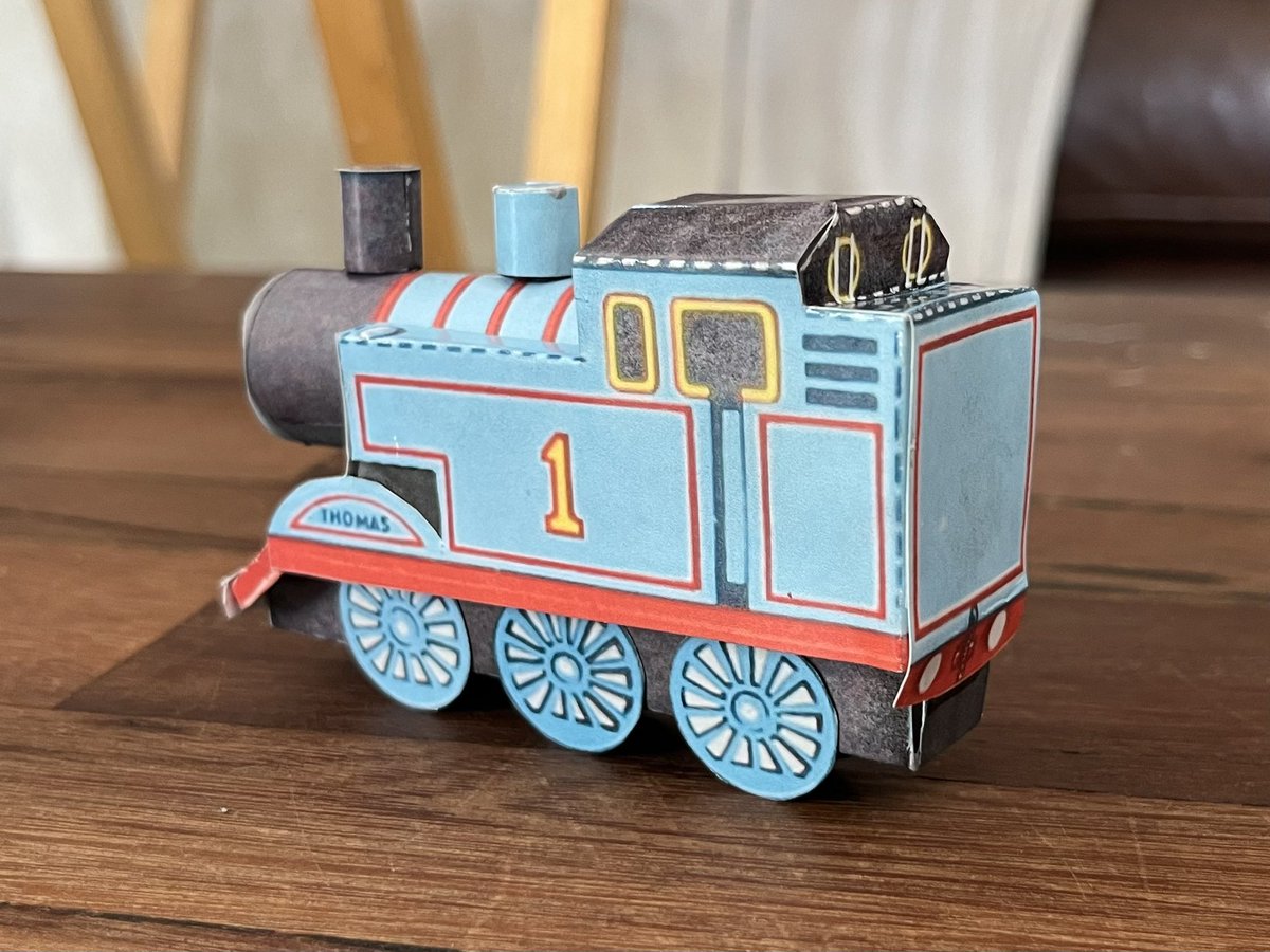Thomas The Tank Engine Papercraft Template