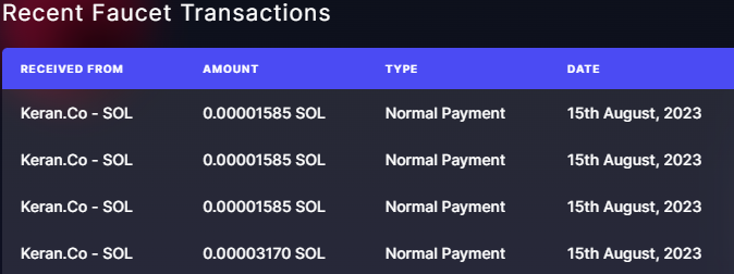 Claim free satoshi every 5 minutes keran.co/?ref=25831
This faucet requires a FaucetPay account to claim. faucetpay.io/?r=5003668