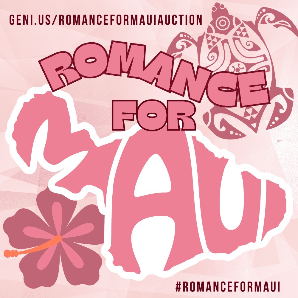I saw this lovely auction and couldn’t NOT share! Please help the romance community raise funds for relief efforts in Maui at the link below 💜

geni.us/romanceformaui…
#romanceformaui