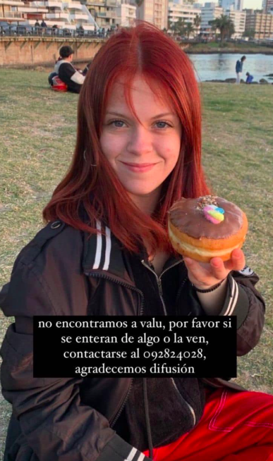rofredapunta's tweet photo. Buscamos a Valentina.
Vive en Punta del Este y va al liceo de Punta del Este. 
Compartan. Esta el tel de la familia en la foto. Gracias.
@puntamunicipio @ligapunta @BureauPunta @juntademaldonad @camaraem @CentroHotelesPE @cipemuy https://t.co/62DAdVScWW