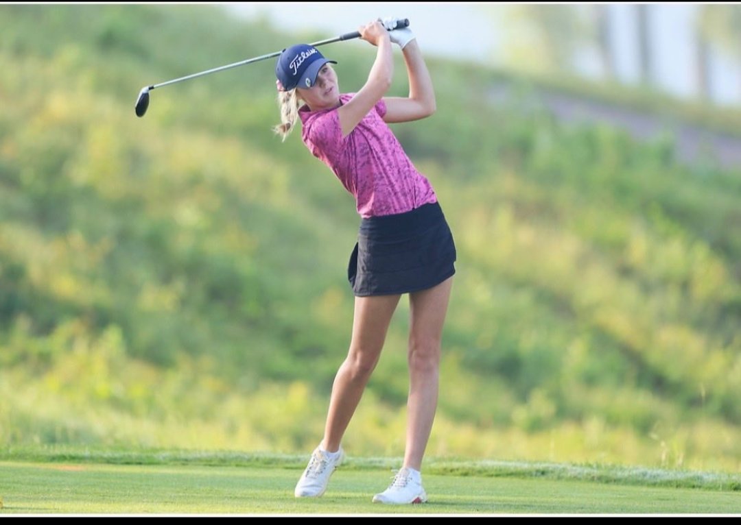 Congrats to Sophomore Captain <a href="/PaytonHaugen/">Payton Haugen</a> winning the <a href="/nb3jgnc/">Notah Begay III Junior Golf National Championship</a> Minnesota Regional with a two day 70/72 (-2). Punching her ticket back to the National Championship in Louisiana. <a href="/CoushattaResort/">Coushatta Resort</a> <a href="/shortpar4/">Andrew Dimble</a> @nike <a href="/JuniorGolfHub/">Junior Golf Hub</a>
<a href="/WilsonGolf/">Wilson Golf</a> <a href="/GolfChannel/">Golf Channel</a> <a href="/ADBEHS/">B'EAST Athletics</a> #Rfactor