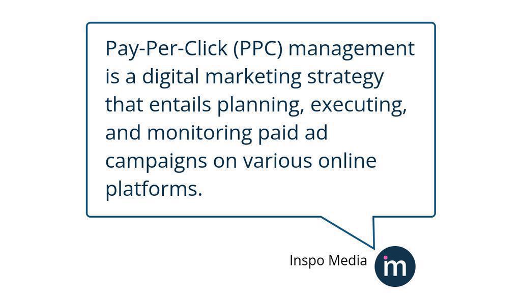 inspomedia's tweet photo. PPC management could be done in-house, or outsourced to a digital marketing agency, which specialises in managing PPC campaigns.

Read the full article: What is PPC Management? Unraveling the Concept
▸ https://t.co/6j0zv3FJAd

#DigitalMarketingAgency https://t.co/Kpo6uPfqJw