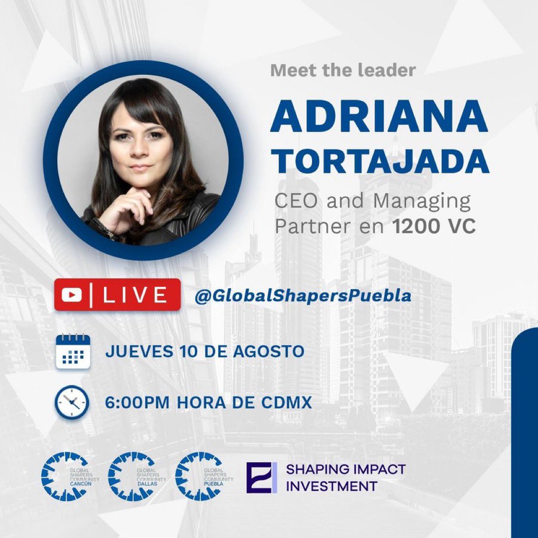 great insights about the growing venture and VC market in LATAM by <a href="/Atortajada/">Adriana Tortajada</a> from #1200VC

as well as how to to get involved, capital or other, if you are investing outside the region

#VentureCapital #LATAM #globalshaperspueblacancunydallas #startups