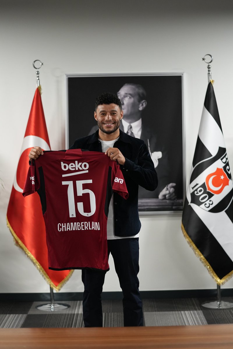 Alex Ox-Chamberlain (@alex_oxchambo) on Twitter photo Thank you for the warm welcome <a href="/Besiktas/">Beşiktaş JK</a> 🦅🇹🇷 Excited for this new challenge and can’t wait to get started! ⚫️⚪️ Thank you for the warm welcome <a href="/Besiktas/">Beşiktaş JK</a> 🦅🇹🇷 Excited for this new challenge and can’t wait to get started! ⚫️⚪️
