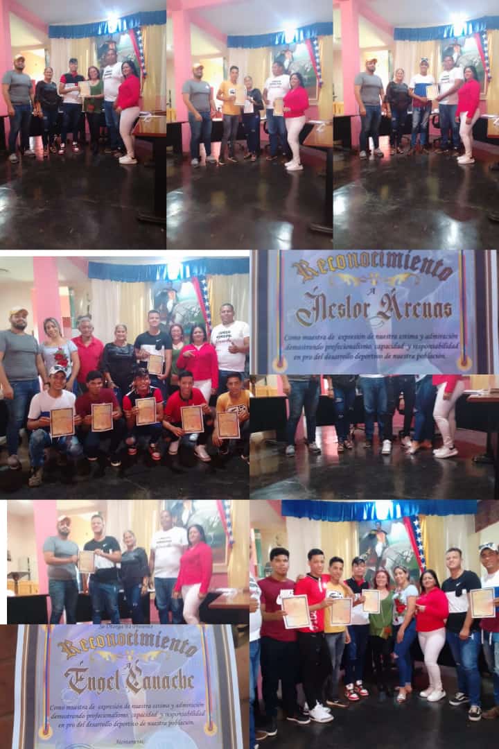 DiogenesB1959's tweet photo. *DELEGACIÓN DE FÚTBOL SALA RECIBE RECONOCIMIENTO MUNICIPAL* 
El Instituto de Deportes Municipal de Guaribe dió reconocimiento a jóvenes de la iglesia adventista al obtener 1er lugar en la pasada Olimpiada Adventista 2023 en San Juan de los Morros. (Reporta: Pr Junior García) https://t.co/Ex655m0NBY