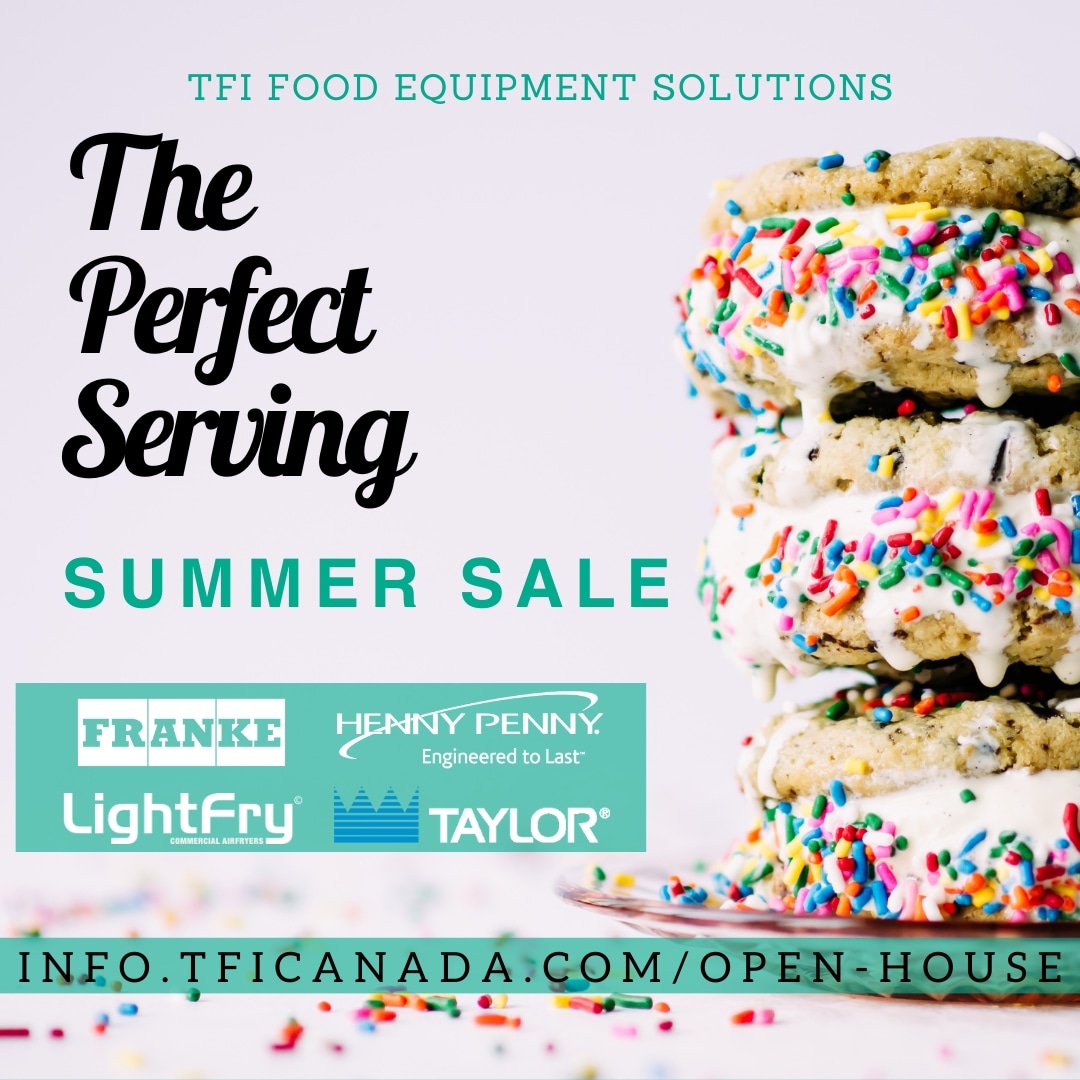 SUMMER SALE! Experience the best in #restaurantequipment
🔹️#LightFry commercial air fryer
🔹️#Franke coffee machines
🔹️#Taylor soft serve, slush &amp; grills 
🔹️#HennyPenny combi ovens &amp; rotisseries
RSVP @ LINK IN BIO for a chance to win a $1000 factory discount* *terms apply