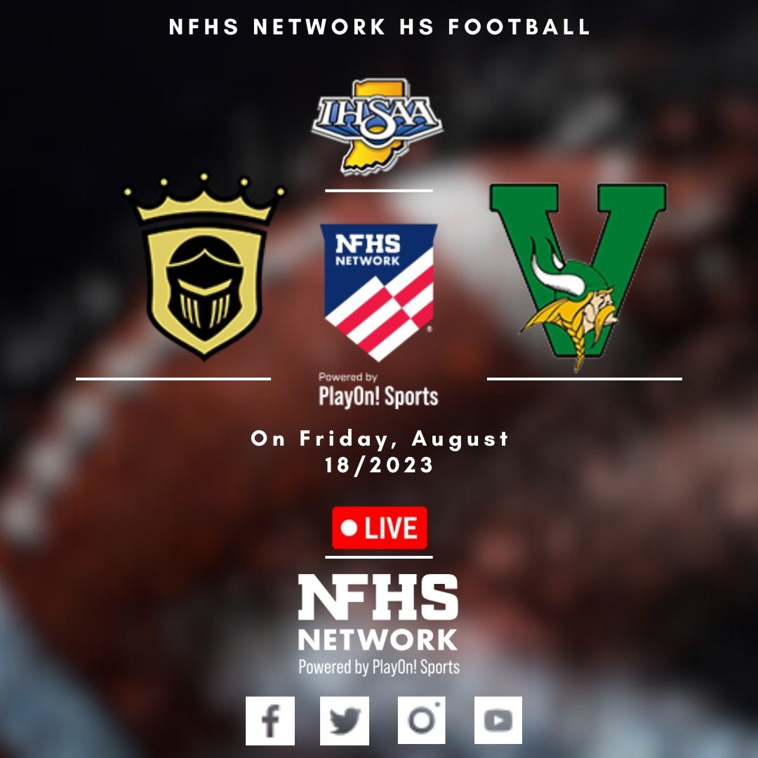 Penn vs. Valparaiso | Indiana High School Football Live Stream 2023
Watch Live here: bit.ly/45bl4cf
on Friday, August 18 🕚 8p.
<a href="/AthleticsValpo/">Valparaiso Athletics</a> 
<a href="/VikingNationVHS/">Viking Nation</a> 
<a href="/ValpoHS411/">Viking Info</a>
<a href="/VVikingbaseball/">VHSVikingbaseball</a>
<a href="/ValpoUnified/">Valpo Unified</a>
<a href="/Valpo_Schools/">Valparaiso Community Schools</a>
<a href="/ValpoVikingSB/">Valpo Softball</a>
<a href="/KingsmenFBall/">Penn Kingsmen Varsity Football</a> 
<a href="/PennPride365/">Penn High School</a>
