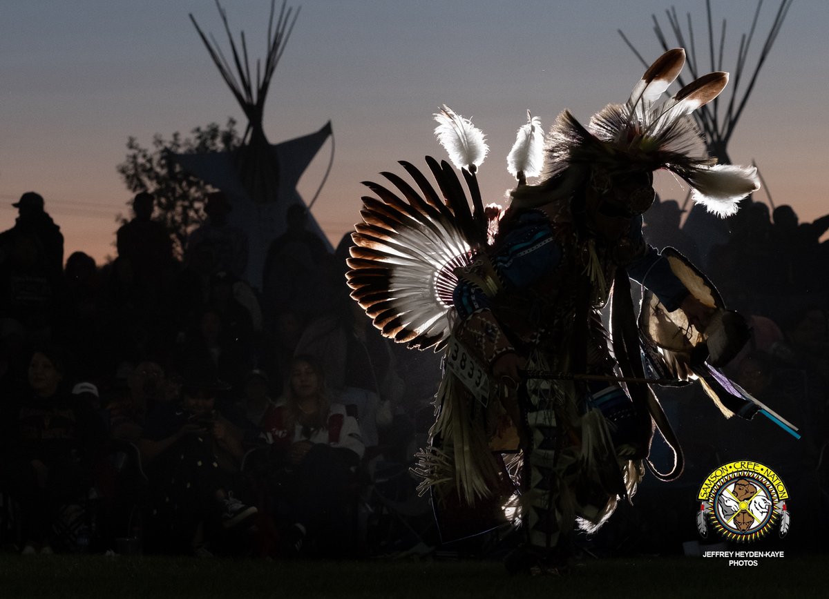 <a href="/SamsonCree/">Samson Cree Nation</a> <a href="/WetaskiwinTimes/">Wetaskiwin Times</a> <a href="/CFWENews/">CFWE News (AMMSA)</a> <a href="/jeffphotodude/">Jeffrey Heyden-Kaye</a> Samson Cree Nation Pow Wow 2023. This captures the moment, the time we are in and our culture. Thank you all for attending see you next year. Safe travels to and from Maskwacis. Hai Hai !