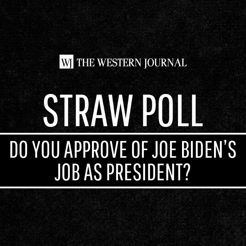 WesternJournalX's tweet photo. ☑️ STRAW POLL  
Tell us what you think ⬇️