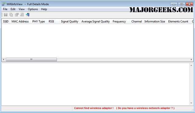 majorgeeks's tweet photo. Updated - WifiInfoView will quickly scan all the #wirelessnetworks in your area and then provide you with extensive information about them. 
https://t.co/J43glFusrS #WIFI #freeware #nirsoft https://t.co/uSphpBtpOA