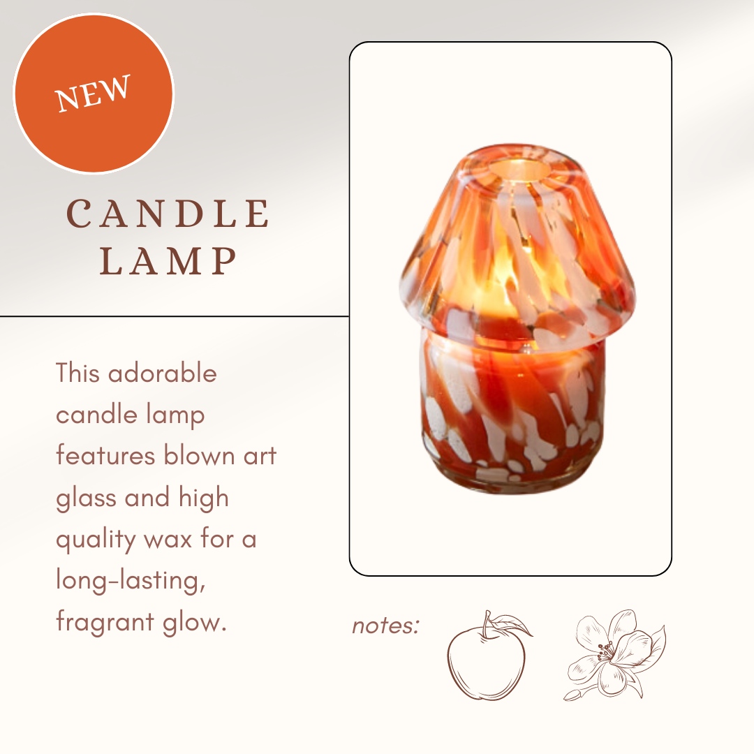 thank you for the feature Gifts + Dec!
bit.ly/3DWy5KJ
Let the cozy vibes begin! Candle month is just around the corner, so don't forget to grab yourself a cute candle lamp to set the mood.  #CandleMonth #CandleLamp