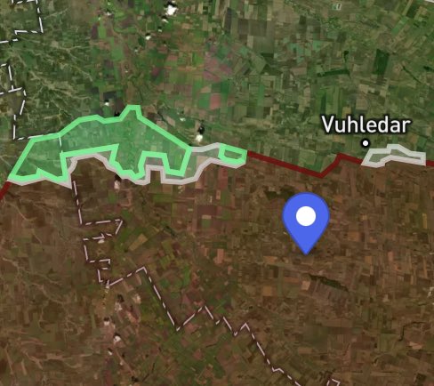 bayraktar_1love's tweet photo. Destroyed Russian 2S3 Akatsiya 152.4 mm self-propelled gun. The distance from front is ~11,5km, which is one of the farthest confirmed distance for FPV strikes. Author claims 14,5km total distance. By “Birds of Madyar”. 
(47.6414840, 37.1334954)
https://t.co/kpPcmRiWm5 https://t.co/FEYedS351Z