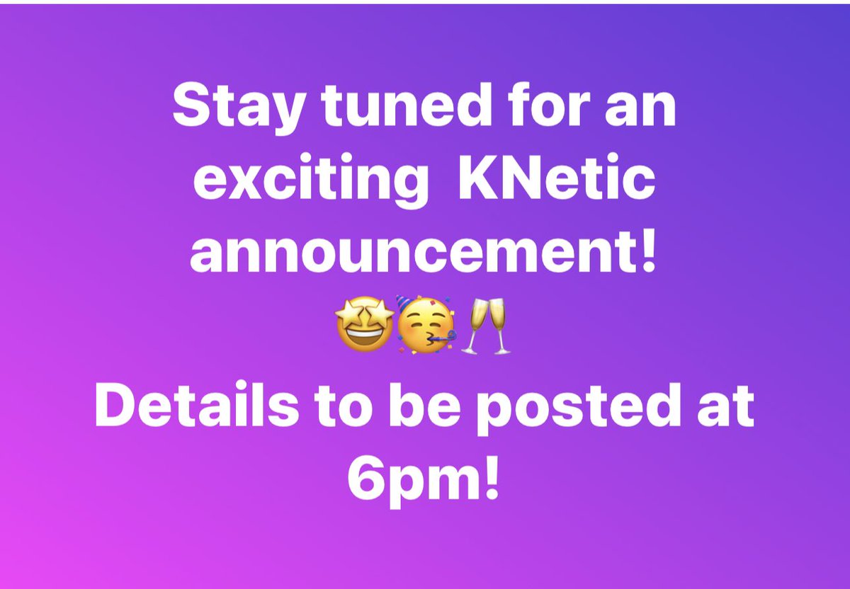 KneticClub's tweet image. 