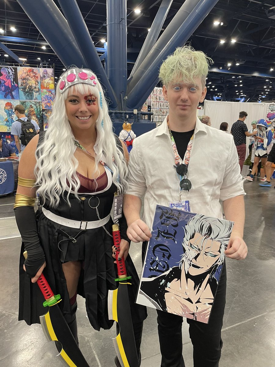 senpapi_sama's tweet photo. Thanks to everyone who stopped by this weekend! You guys are the best 🥹@AnimeMatsuri https://t.co/ItkpR86lk9