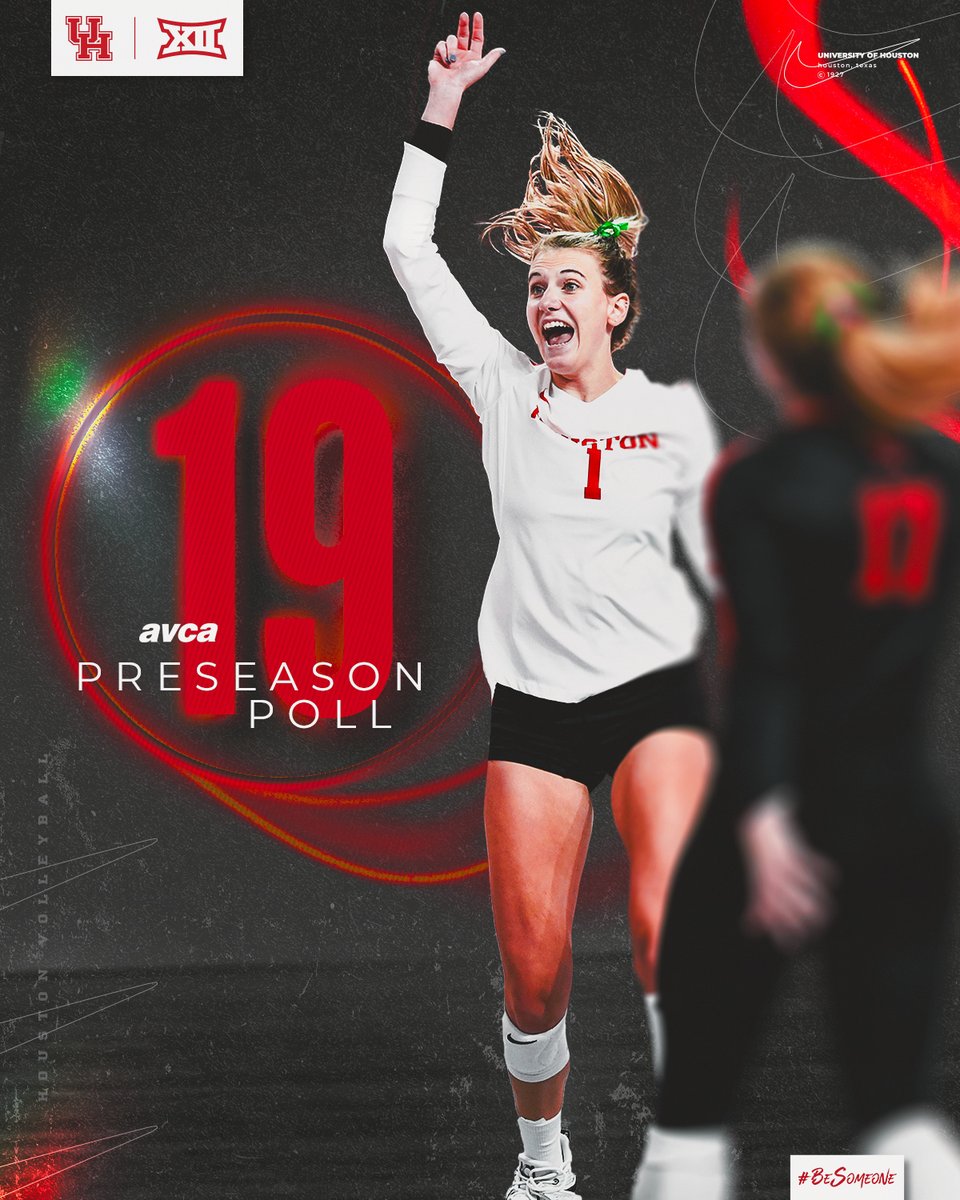 UHCougarVB's tweet photo. Starting off the year RANKED 😤

#BeSomeone https://t.co/vz4KEOxsEg