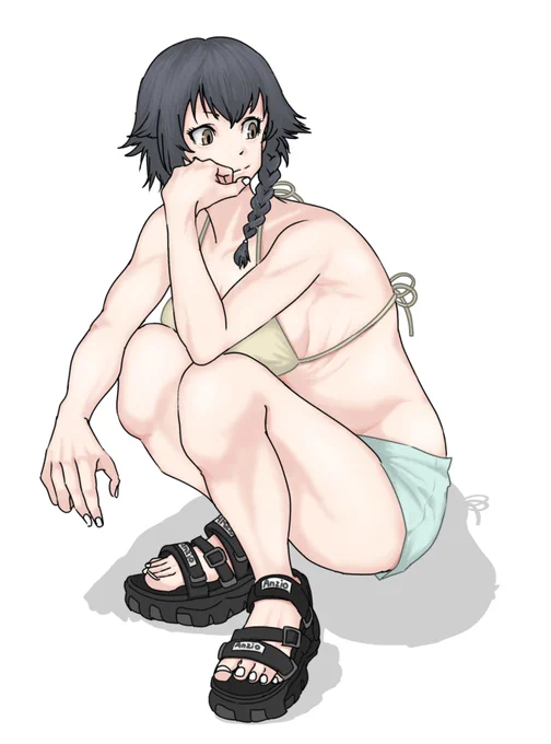 水着ペパロニ 