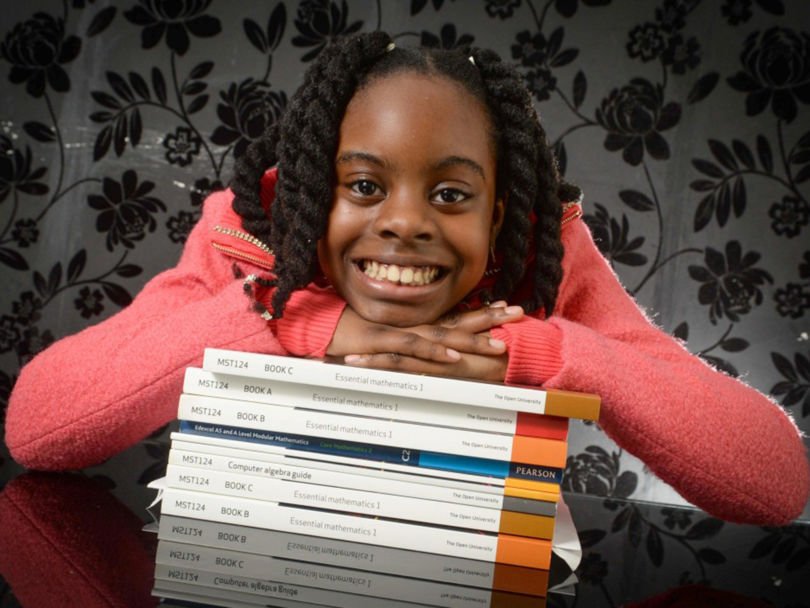AfricaFactsZone's tweet photo. At age 15, Nigerian Math Genius, Esther Okade started bagging her PhD in Financial Mathematics.

She entered the Open University in the UK at the age of 10 in 2015.

At age 6, she passed GCSE exams usually taken by 14-16 year olds in the UK.

She wrote math workbooks at age 10. https://t.co/m9ZxZH26wR