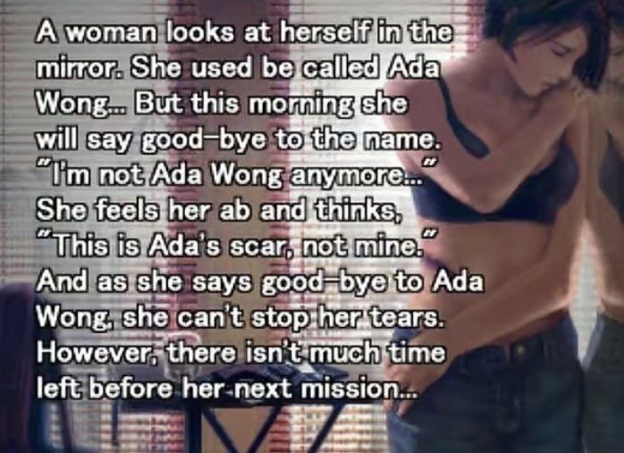 weloveada's tweet photo. day 8.💌 sorry for not posting yesterday~
.
.
.
.
#weloveada #adawong #re2 #re3nemesis #re4 #re4r #ResidentEvil https://t.co/w65g3OxSO3