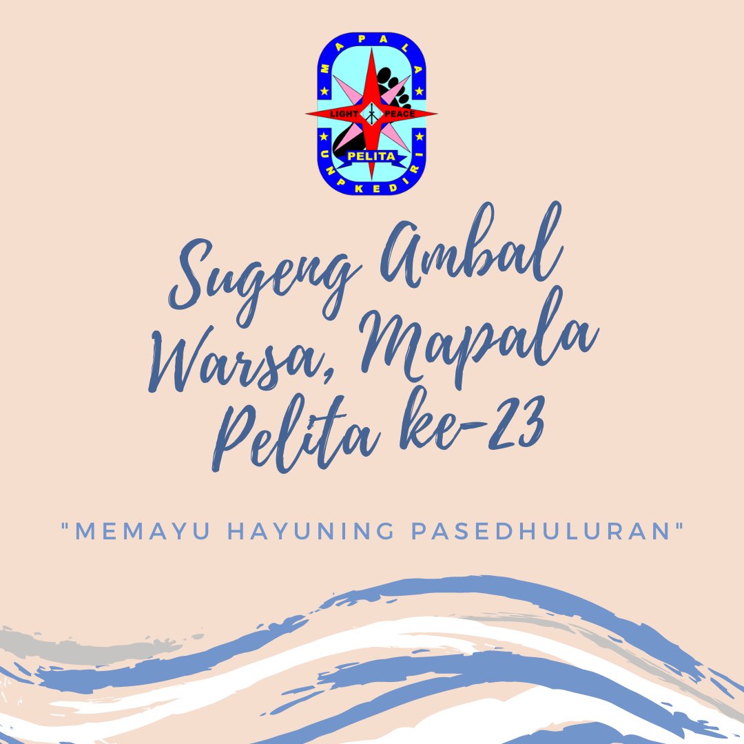 mapala_pelita's tweet photo. Sugeng Ambal Warsa Pelitaku💙

Tepat pada hari ini 16 Agustus, Mapala Pelita genap berusia 23 tahun.
Semoga Mapala Pelita dapat terus berkontribusi untuk lingkungan serta memberikan manfaat untuk alam dan juga masyarakat sekitar.

#JagatJayaPelita
#HBD https://t.co/BHKwY27Uzv