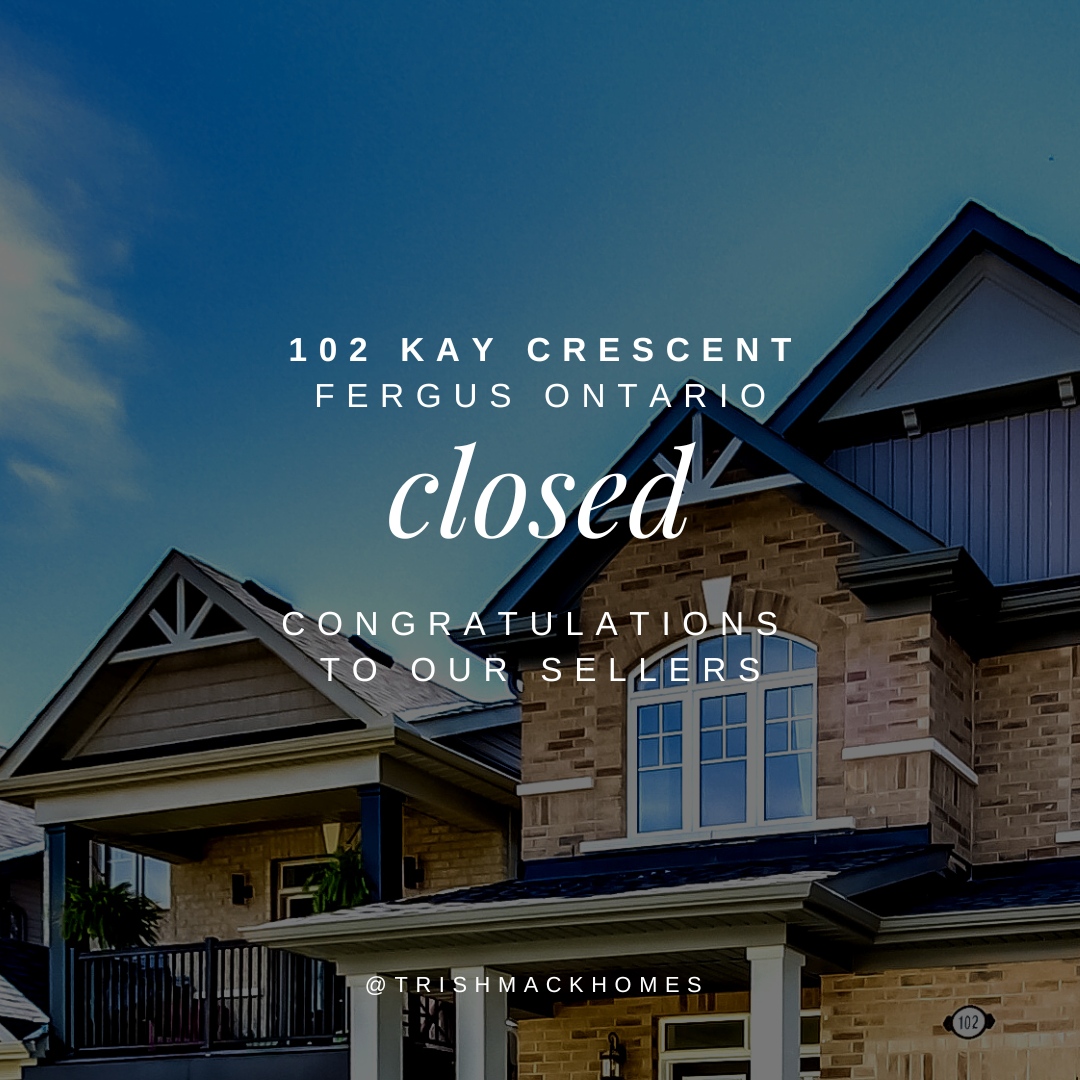 It's closing day out in Fergus today! 

Congratulations to our sellers. This one was quick to bring to market, quick to sell and quick to close. That's what happens when the stars align. 

#closing #closed #fergus #ontario #centrewellington