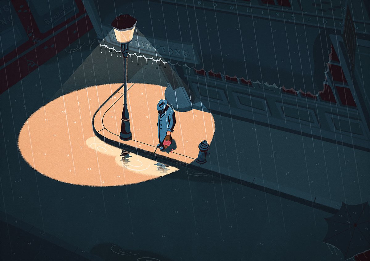 creativecloud's tweet photo. Light sets the mood in this vintage movie series from Bowling Tong: https://t.co/dmTGXzUzcg 

IG: bowlingtong_illustration
CC Apps: Photoshop https://t.co/DdpL9PZJnE