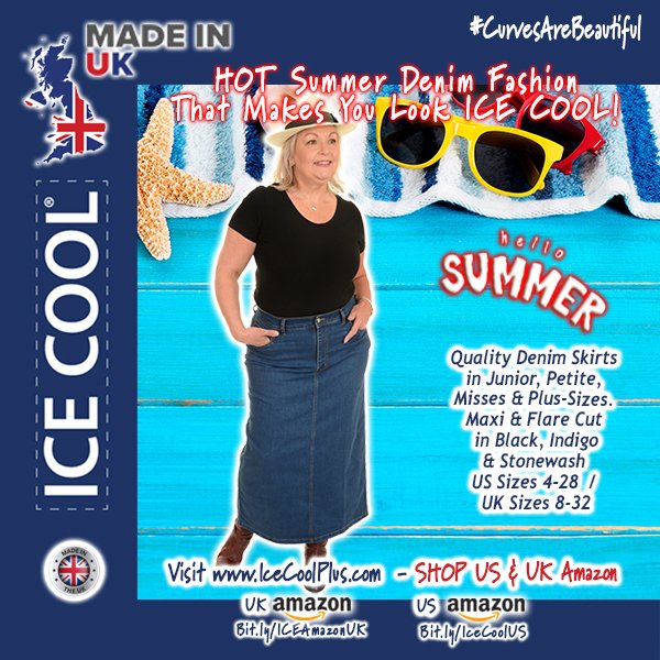 IceCoolPlus's tweet image. #Hot #Summer #Denim Deals! Shop: IceCoolPlus.com, U.S. Amazon bit.ly/IceCoolUS &amp;amp; U.K. #AMAZONBit.ly/ICEAmazonUK - LOOK COOL &amp;amp; HOT in Ice Cool Plus DENIM Skirts in Junior/Petite, Women’s/Misses &amp;amp; Plus-Size in Indigo, Stonewash &amp;amp; Black! #AMAZON Fulfilled!