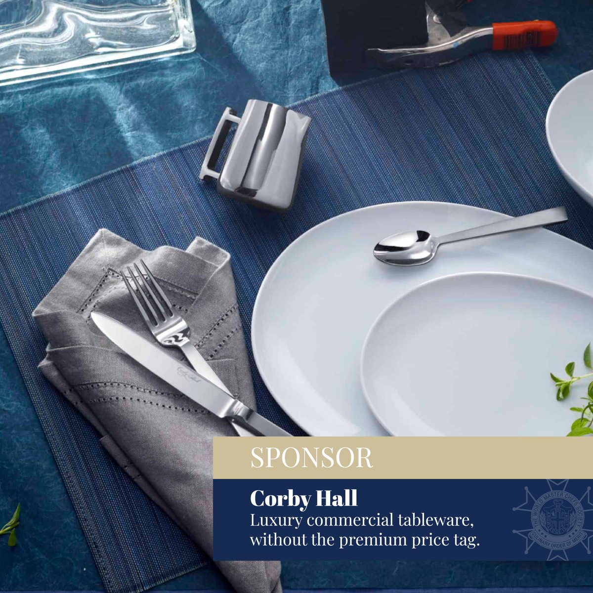 worldmasterchef's tweet photo. In a bustling dining service, delays and subpar sets won't do. Dependable tableware supply is crucial to meet your business needs and maintain high standards with elegant silverware.

This partner helps maintain your top-tier standards with elegant, sophisticated silverware. https://t.co/9rDkeFYLs3