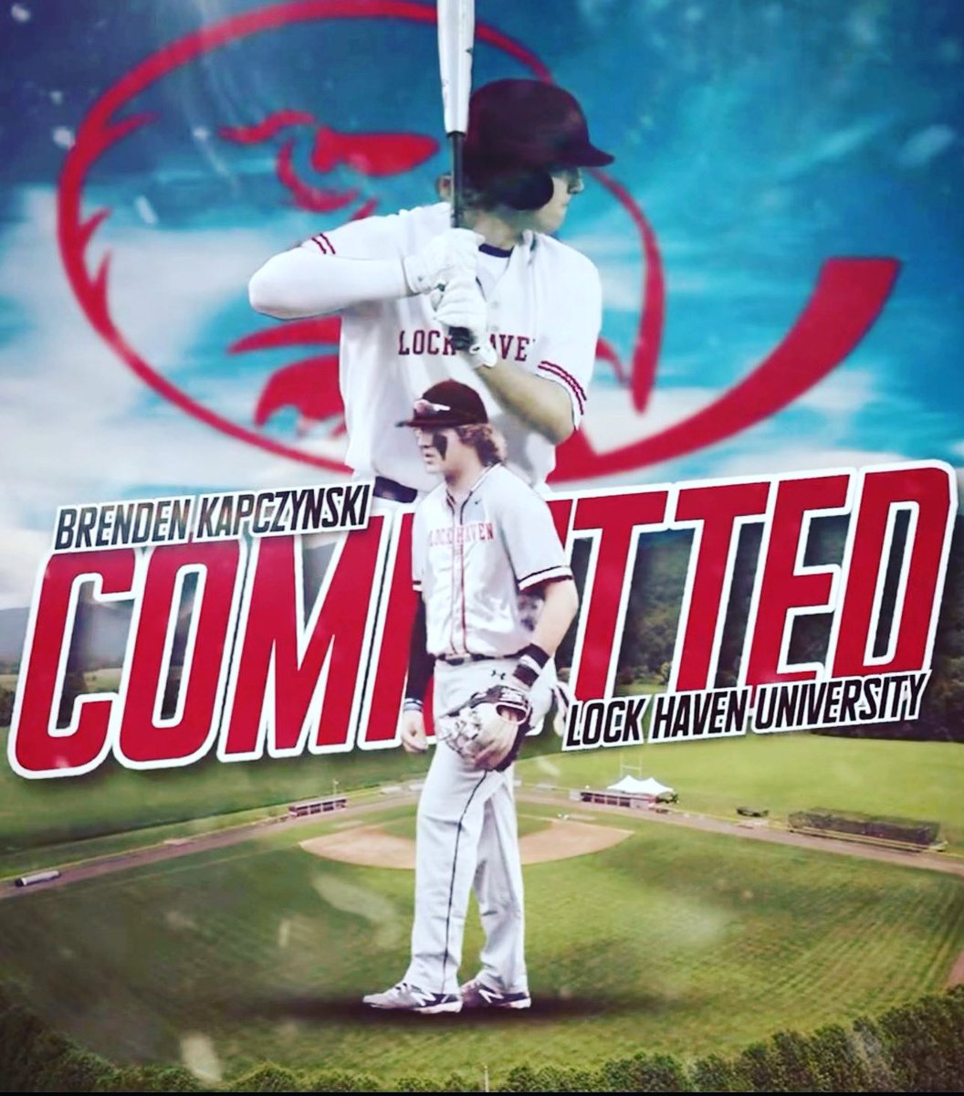 KSBombers's tweet photo. Please help us congratulate longtime Bomber Brenden Kapczynski (2024 RHP/1B) on his commitment to Lockhaven University! We couldn’t be prouder of you or happier for you, Brenden &amp; we can’t wait to follow your career in the PSAC! #commitmentszn #putitonthewall #rollstate 💣⚾️🔥💪🏼 https://t.co/32FWacy4va