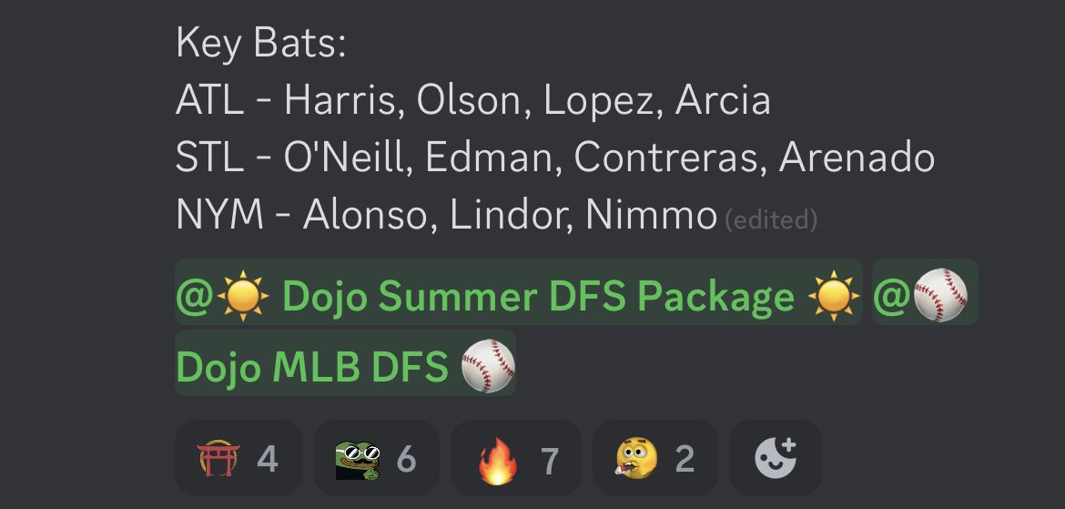 The DFS Dojo ⛩ tweet media