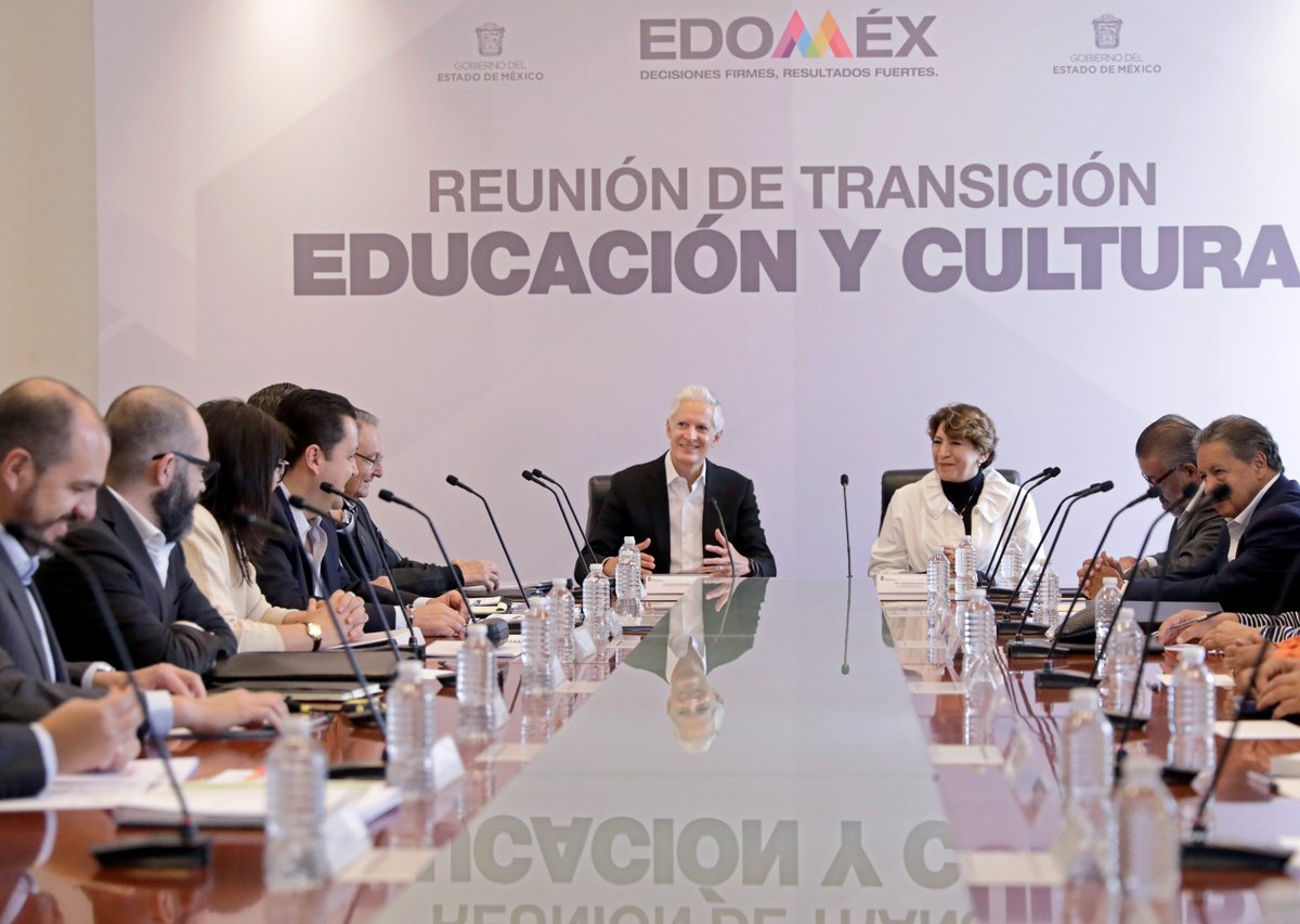 Tuvimos reunión de transición con la Gobernadora Electa, <a href="/delfinagomeza/">Delfina Gómez A.</a>. Abordamos los temas de educación, cultura, turismo y deporte.