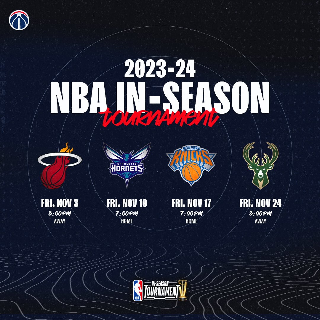 Wizards Announce 2023-24 Schedule