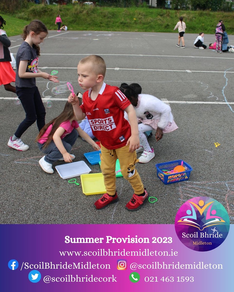 Lots of fun at Scoil Bhride's summer provision this week!